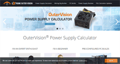 Desktop Screenshot of outervision.com